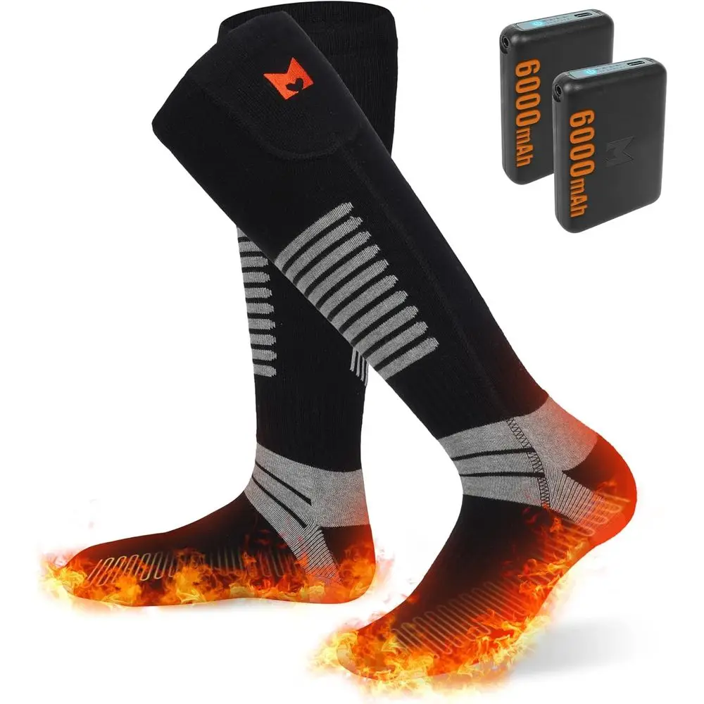 

Rechargeable 5V 6000mAh Electric Socks - 4-Level Heating for Men & Women, Ideal for Outdoor Activities