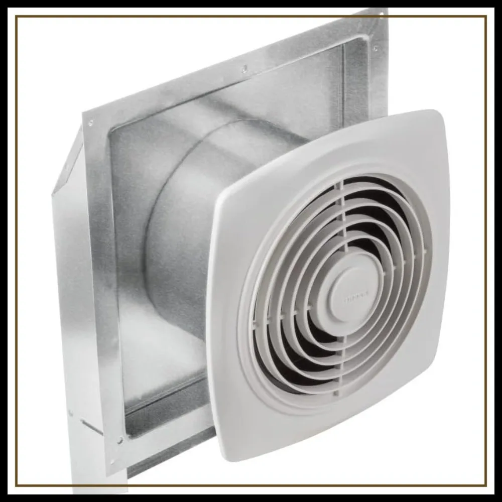 

200 CFM Through-the-Wall Ventilation Fan, 8.5 Sones, 8 Inch, White Cover