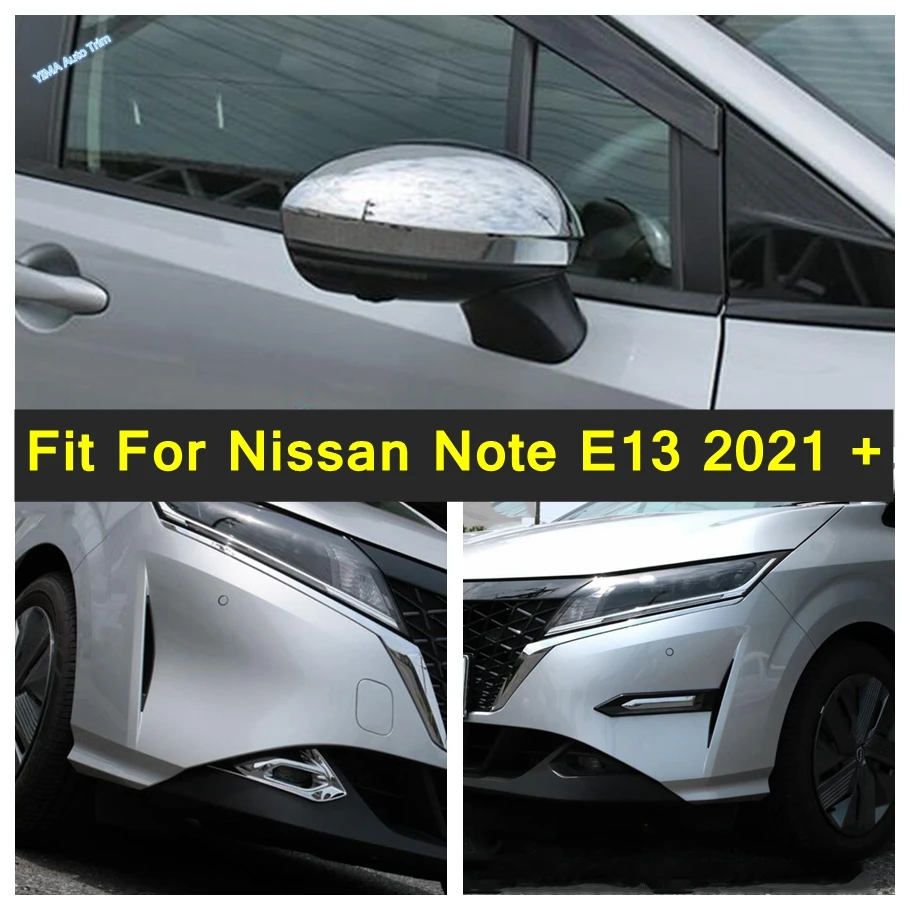 

Car Front Rear Fog Light Lamp Frame / Rearview Mirror Shell Door Handle Cover Trim ABS Accessories For Nissan Note E13 2021 2022