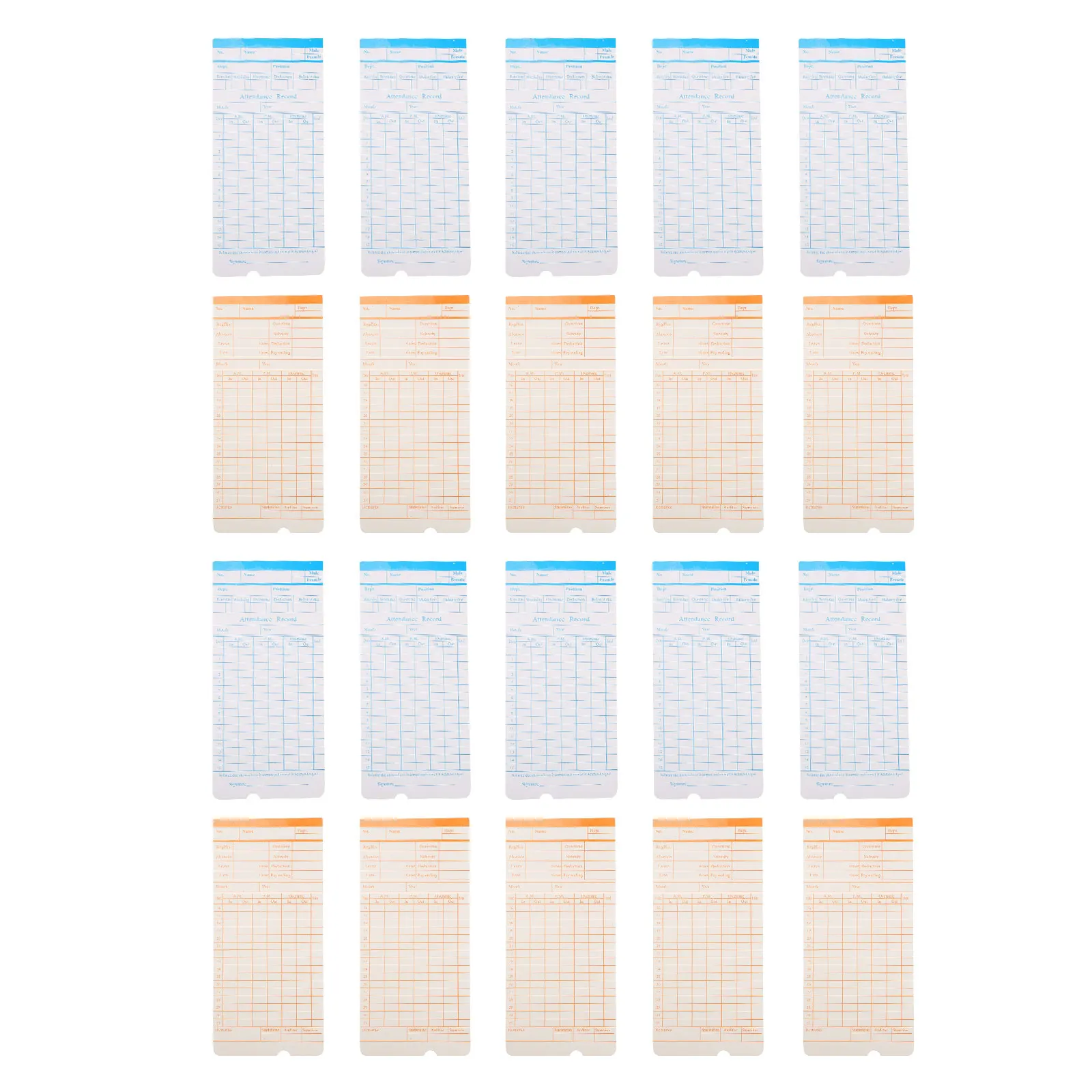 Office Supply Lightweight Office English Supply Fingerprint Weekly Summary Easy Storage