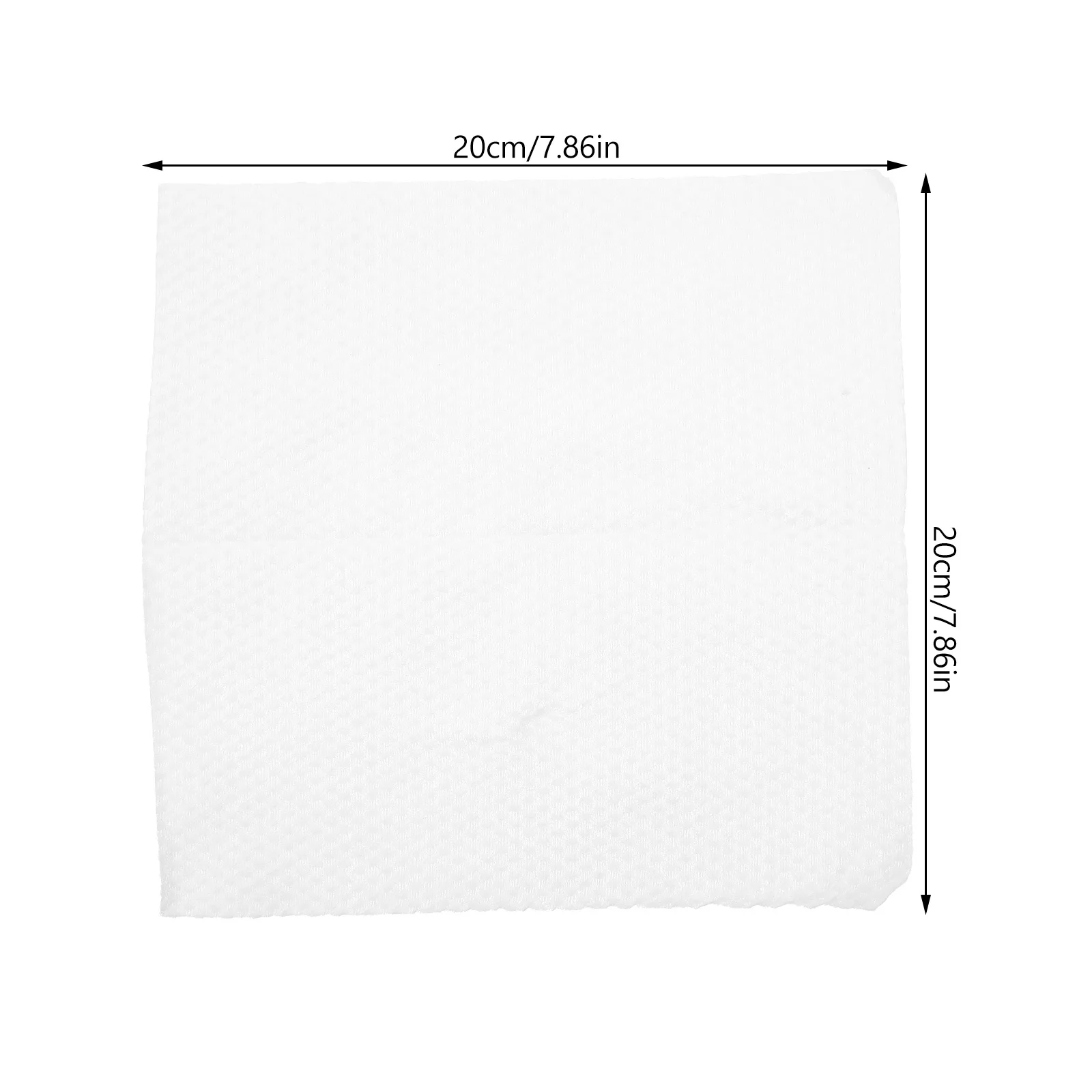 80개입 순면 부드러운 아기 세안 타월 건식 및 습식 겸용 일회용 티슈 패드 입, 눈, 손 청소용