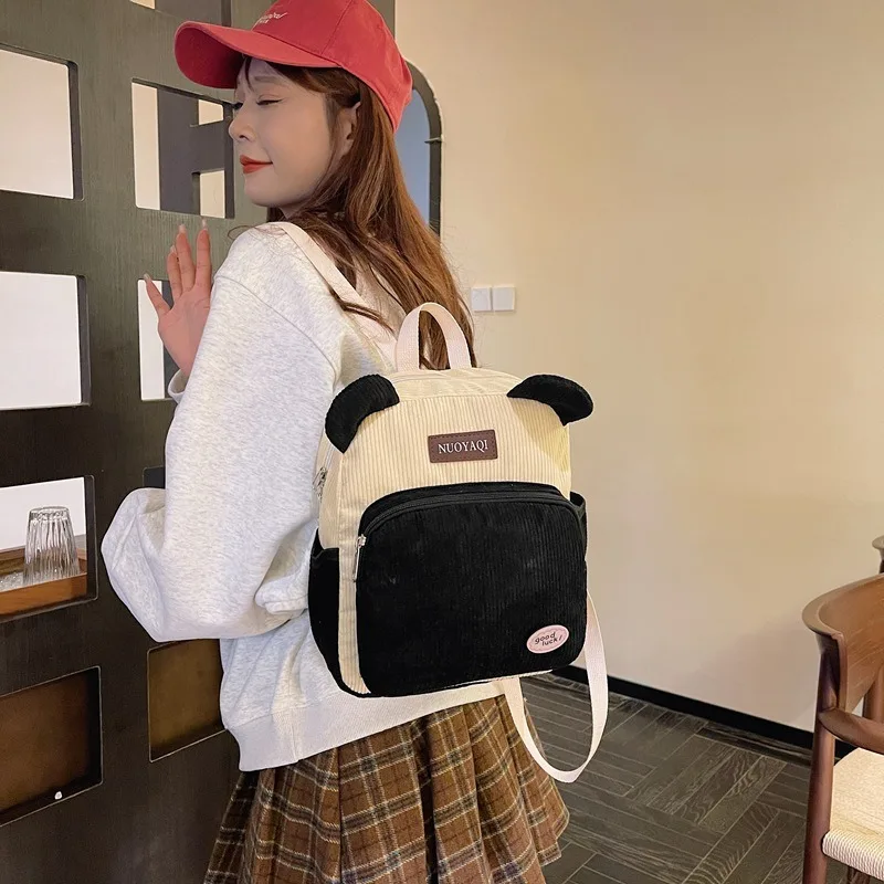 

Детский рюкзак, плюшевая сумка, дорожные повседневные школьные сумки, маленький рюкзак с медвежьими ушками для ежедневного детского сада унисекс