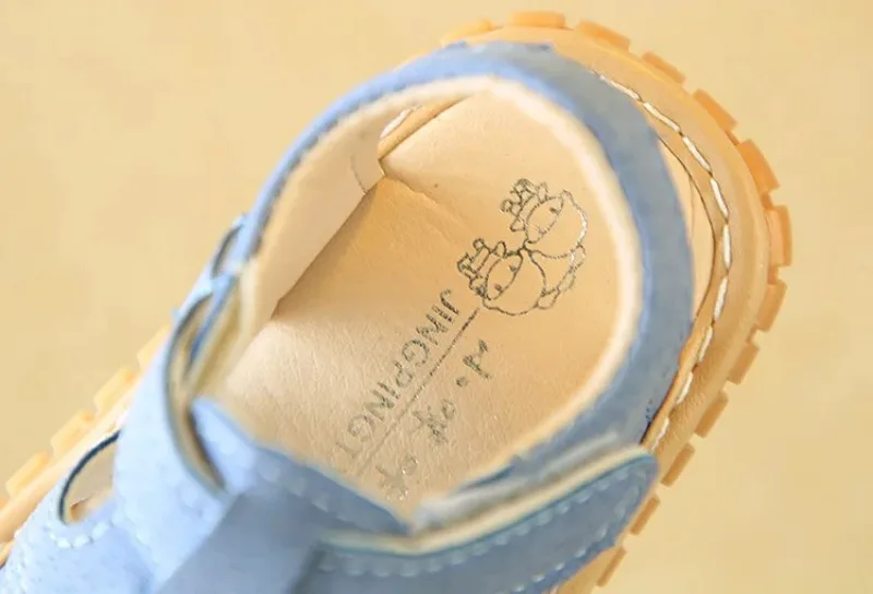 Baby Quietsch-Sandalen für Sommer, Kleinkinder Jungen Mädchen, Niedliche Freizeitschuhe, Rutschfeste Indoor-Lauflernschuhe – Detail 10
