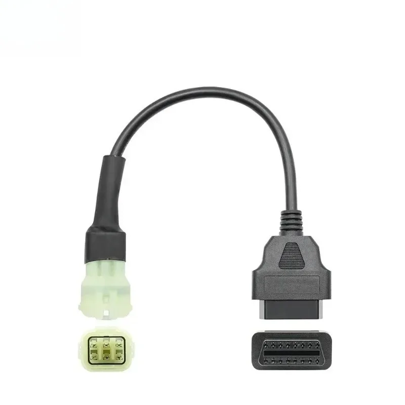 Universal 6PIN To 16PIN OBD2 Diagnostic Cable for Ktm Motorcycles, Expansion Adapter for Diagnostic Tools
