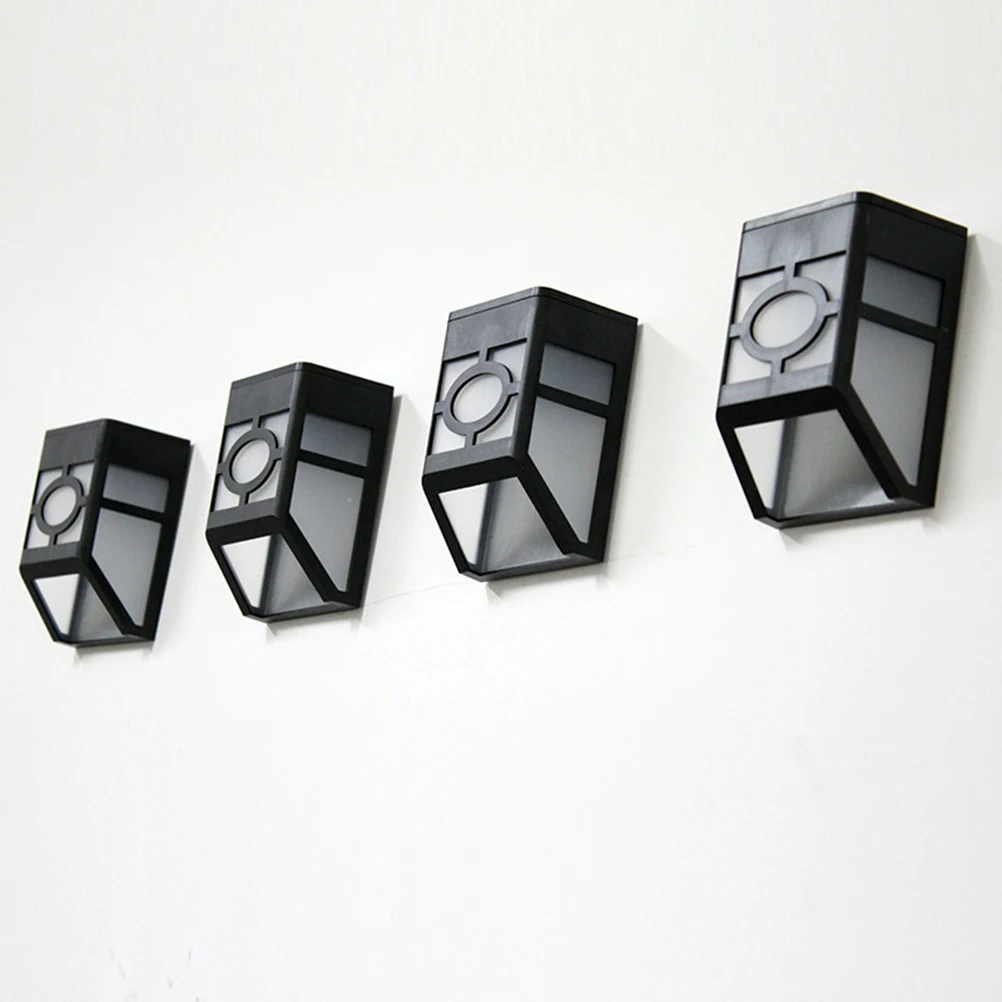 

2 LED Solar Wall Lights Outdoor Lighting Garden Courtyard Balcony Path Lights Waterproof 600mAh Energy Saving