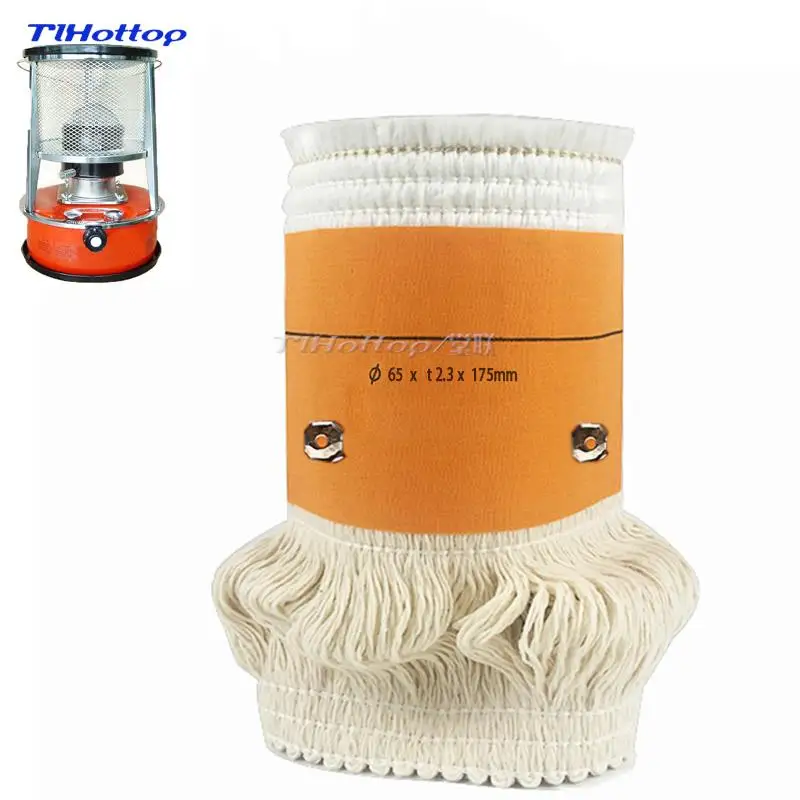For 2026 Best Selling 75*t2.5*190mm   Glass Fiber 100%Cotton Heaters Wick TLHOTTOP
