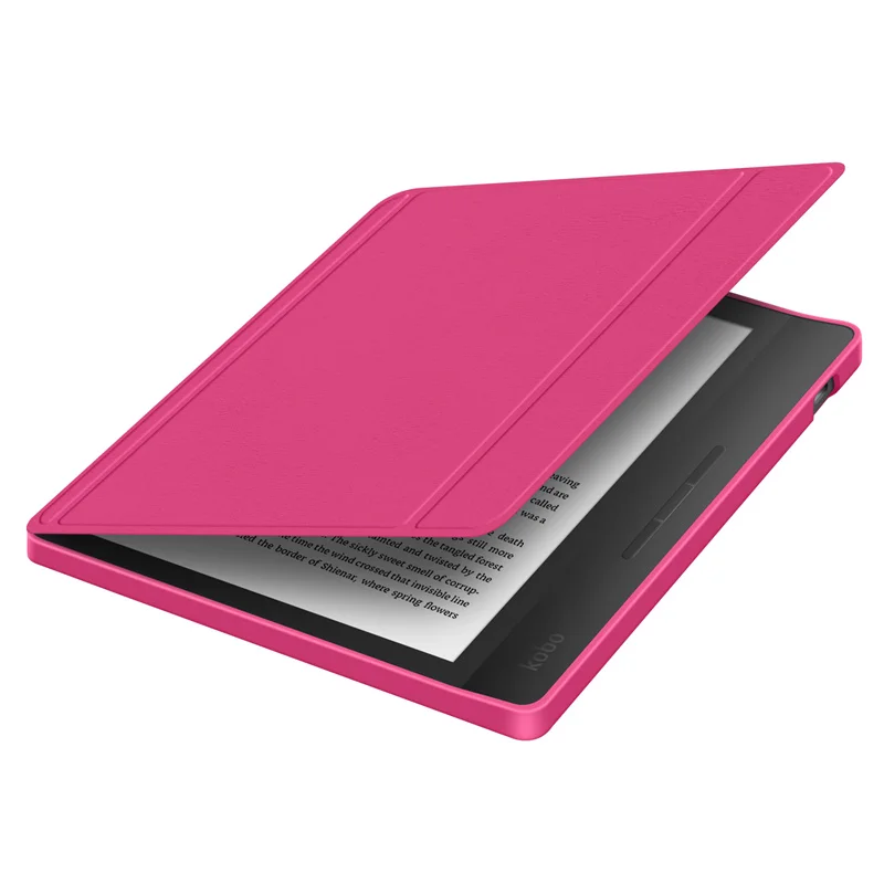 Slim PU Leather Cover For KOBO Libra Colour 2024 Libra 2 2021 7'' N428 N418 Smart Case Detachable Clear Acrylic Back Funda Cover