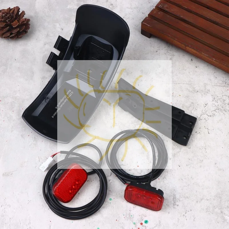 

Rear Splash Guard Assembly For Kukirin G2 Pro DB Electric Scooter Mudguard With Taillight Bracket Replace Accessories