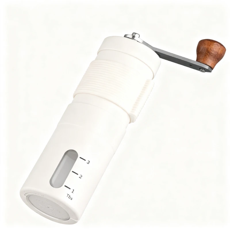 

Easy Clean Portable Hand Crank Coffee Grinder Manual Burr Mill for Home Use Stainless Steel Conical Grinder for Travel