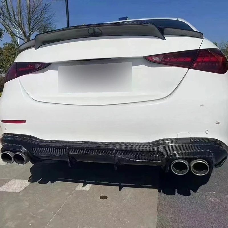 Rear lip diffuser, modified rear bumper, rear spatula tail lip accessories