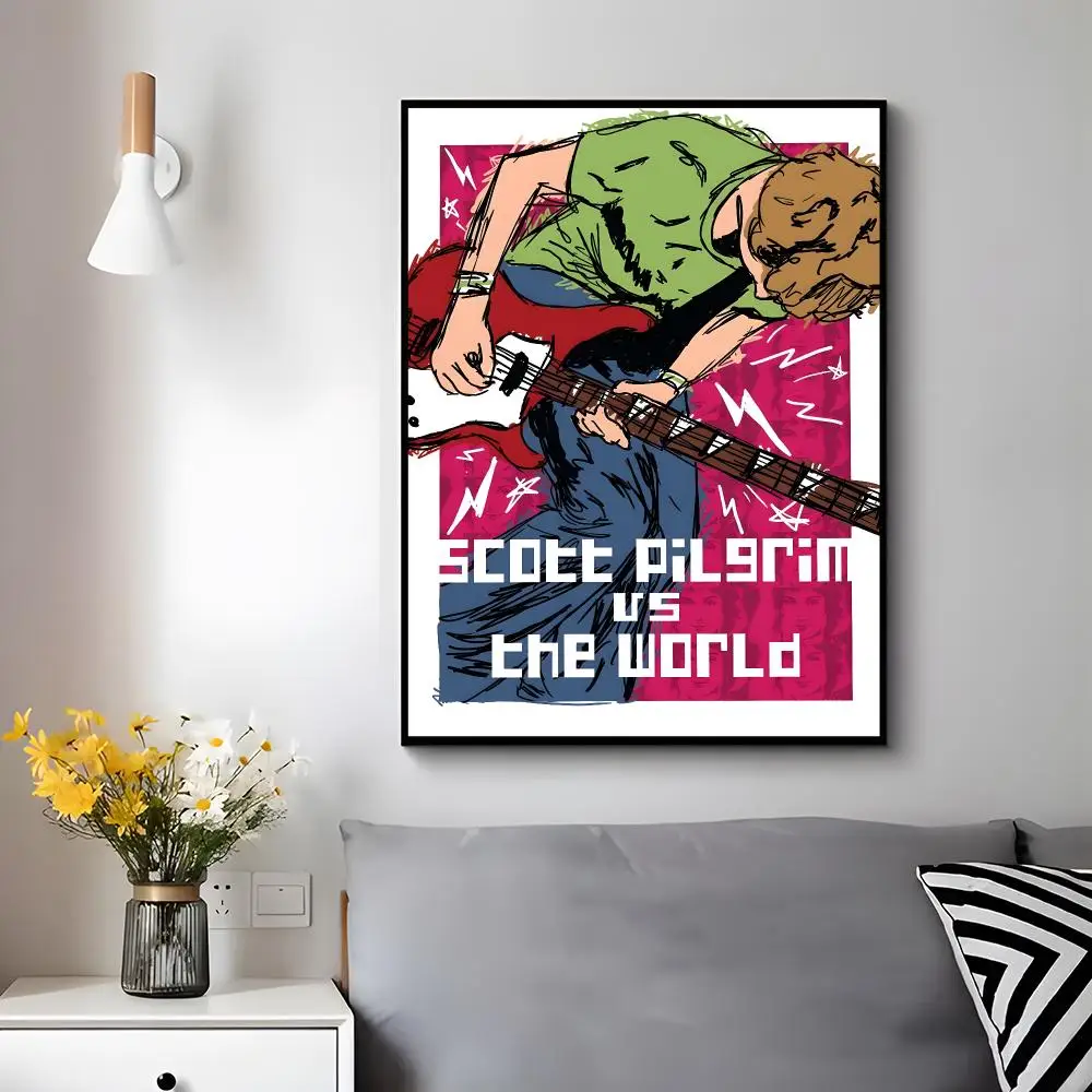 indie comic s-scott Pilgrim vs. the World Poster Modern Luxury Wall Poster Home Decor Space Enhancer