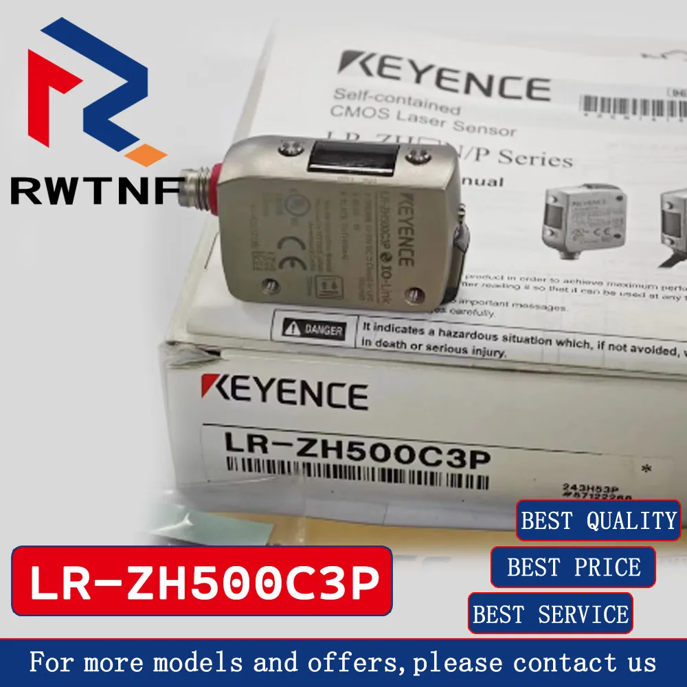 Sensore laser KEYENCE originale LR-ZH500C3P nuovissimo, disponibile