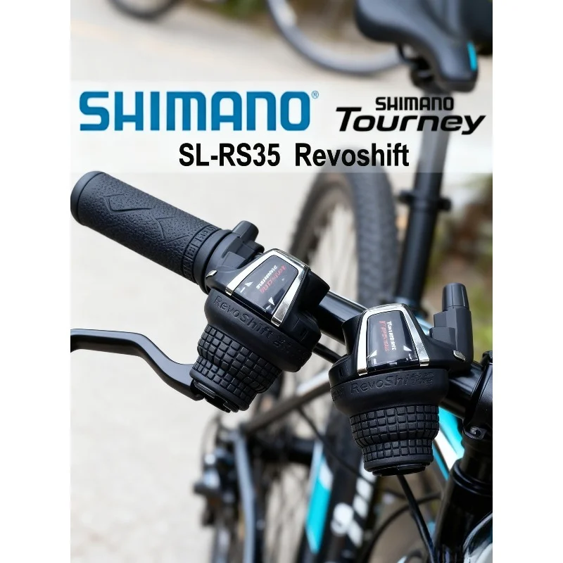시마노 오리지널 RS35 자전거 변속기 레보시프트 6/7단 MTB 산악 자전거 접이식 자전거 변속 레버 SL-RS35 사이클링 시프터