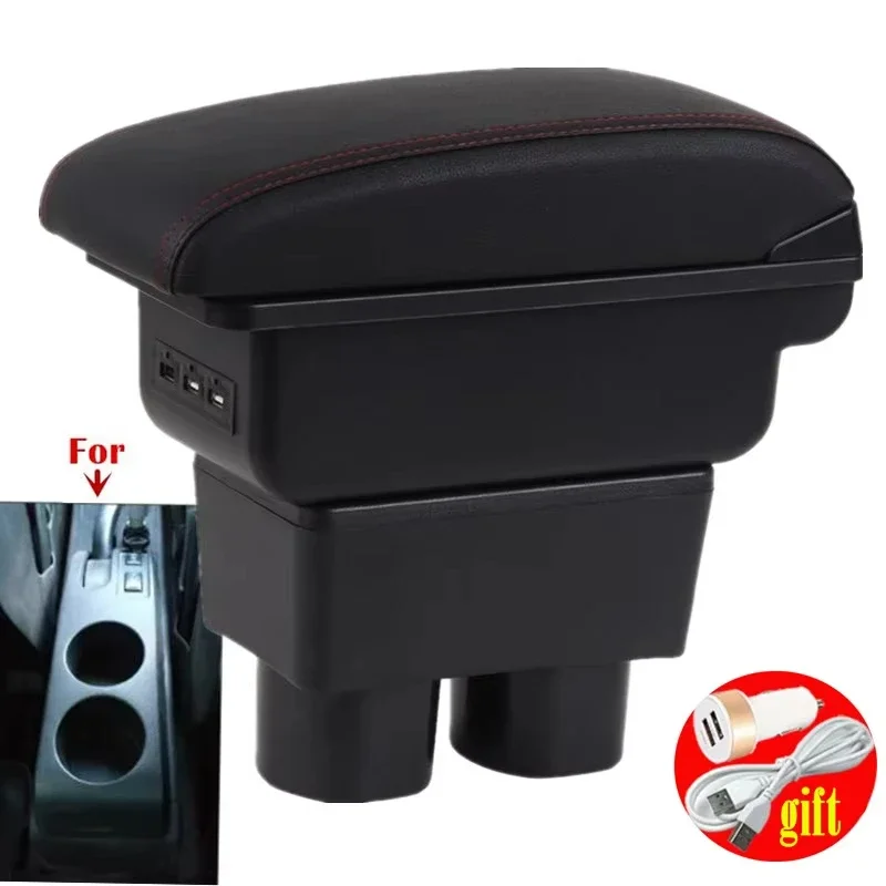 Interior Center Storage Box For Nissan Tiida C11 Armrest box For Nissan Sylphy Versa Tiida Latio Car Armrest box Car Accessories