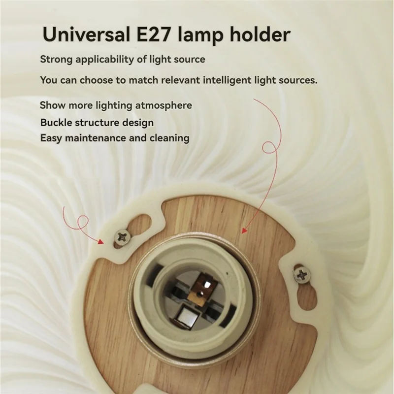 AB47-مصابيح السرير لمصباح منضدة خمر مخطط صغير ضوء الليل زهرية تصميم ضوء قابلة للشحن #5