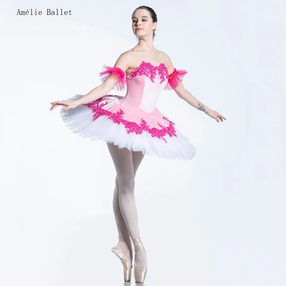 

BLL080 Sugar Plum Fairy Ballet Pancake Tutu Girls Women Stage Performance Costume Nutcracker Pre-Professional Ballet Dance Tutus