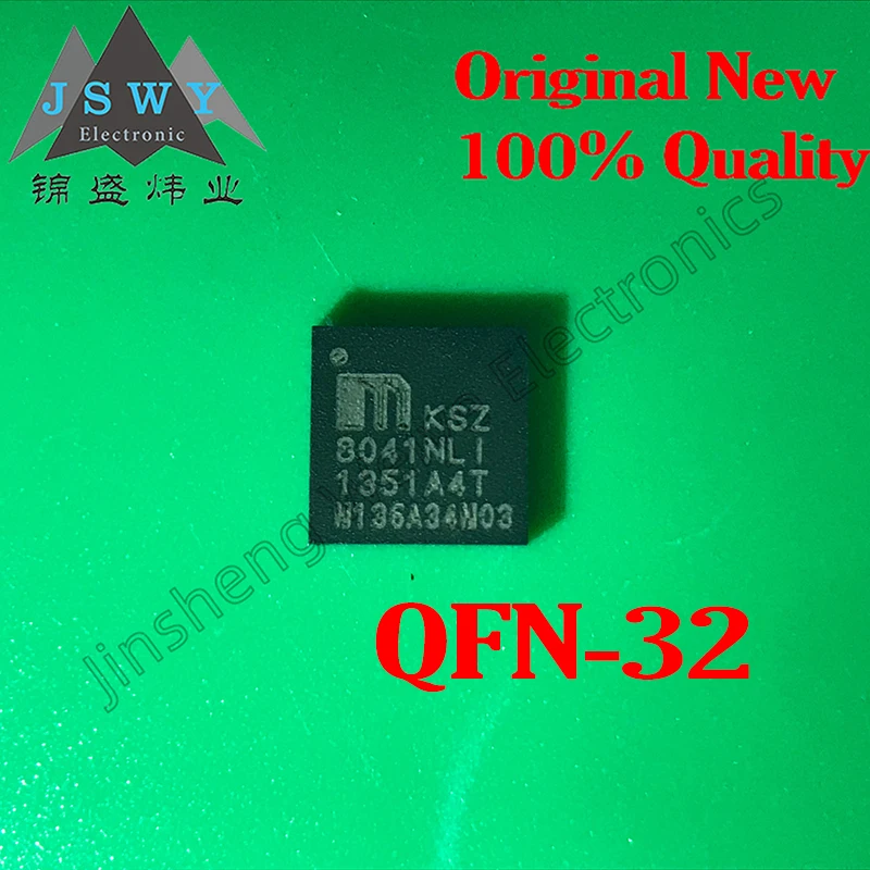 

KSZ8041NLI QFN-32/Ethernet Chip IC/Imported/Original/In Stock/Fast Shipping (5-20PCS)