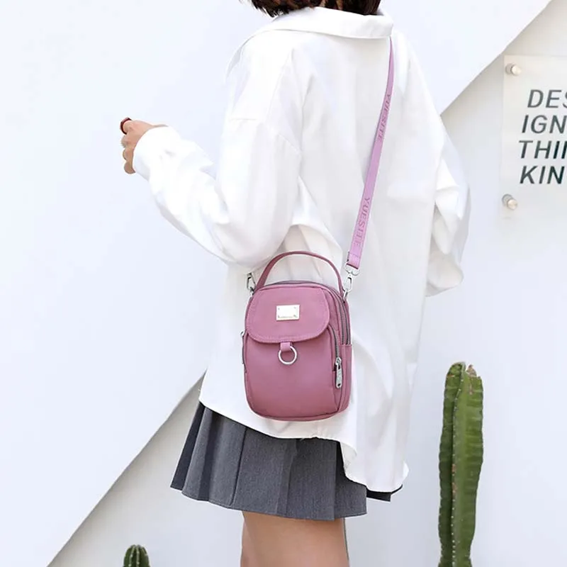 

Female Multifunction Mini Handbag Shopping 2023 New Fashion Women Crossbody Shoulder Bag Zipper Mobile Phone FlapCoin Purse