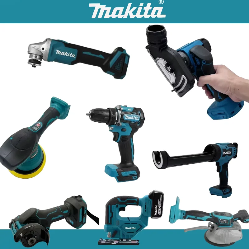 

Бесщеточный ударный перфоратор Makita, угловая шлифовальная машина 100 мм, электрическая циркулярная пила для комплектов с аккумуляторами Makita.