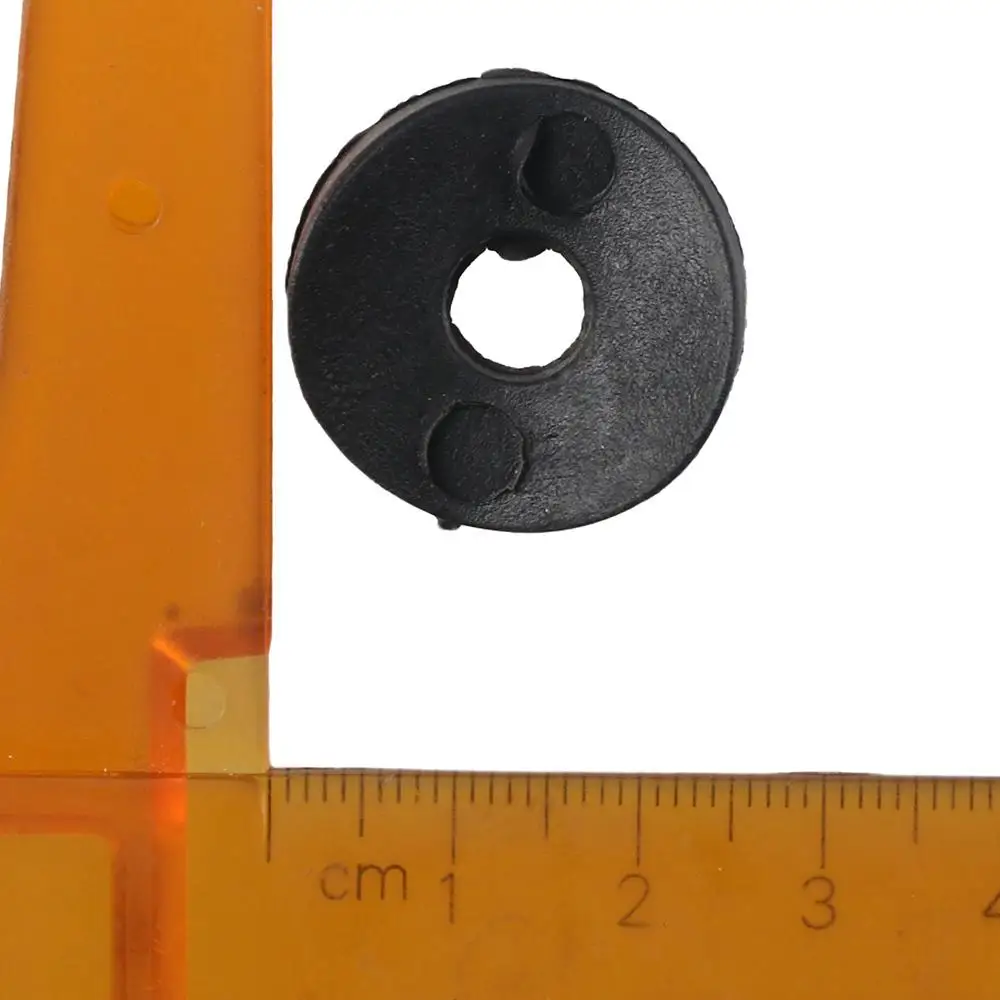 12Pcs High Qulity 25mm x 8mm x 9mm Deck Washers Black Plastic Washers Plastic Spacers