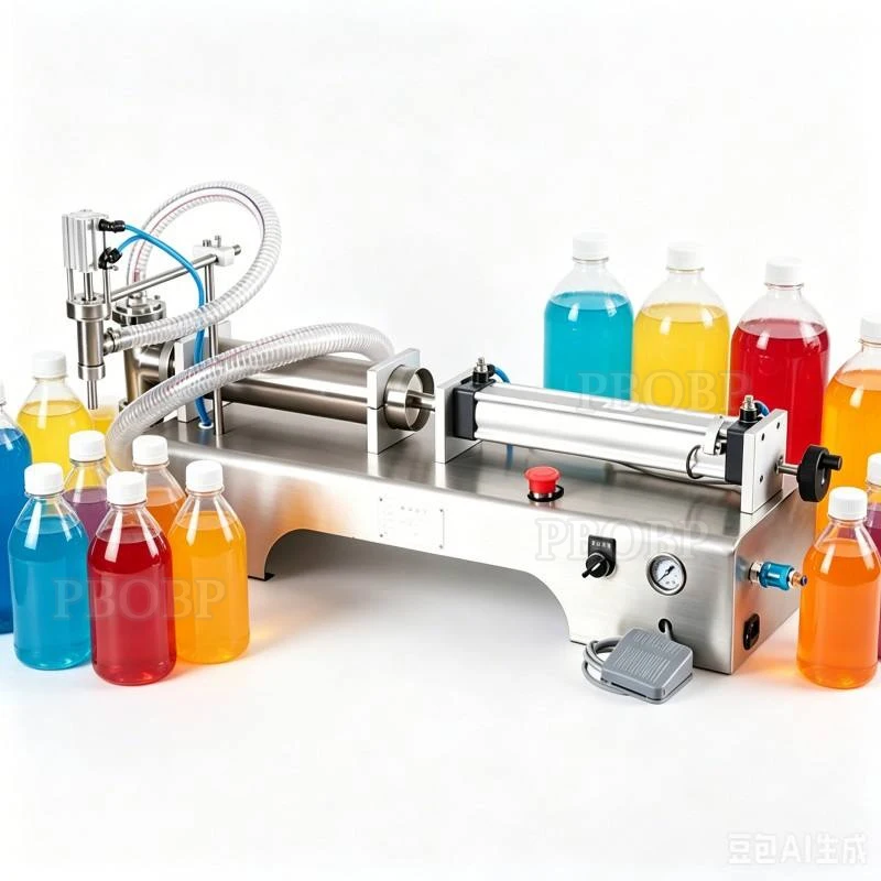 PBOBP Liquid Filling Machine Water Filler Digital Control Drink Mini Electric Lcd Display Water Perfume Milk Juice Bottle
