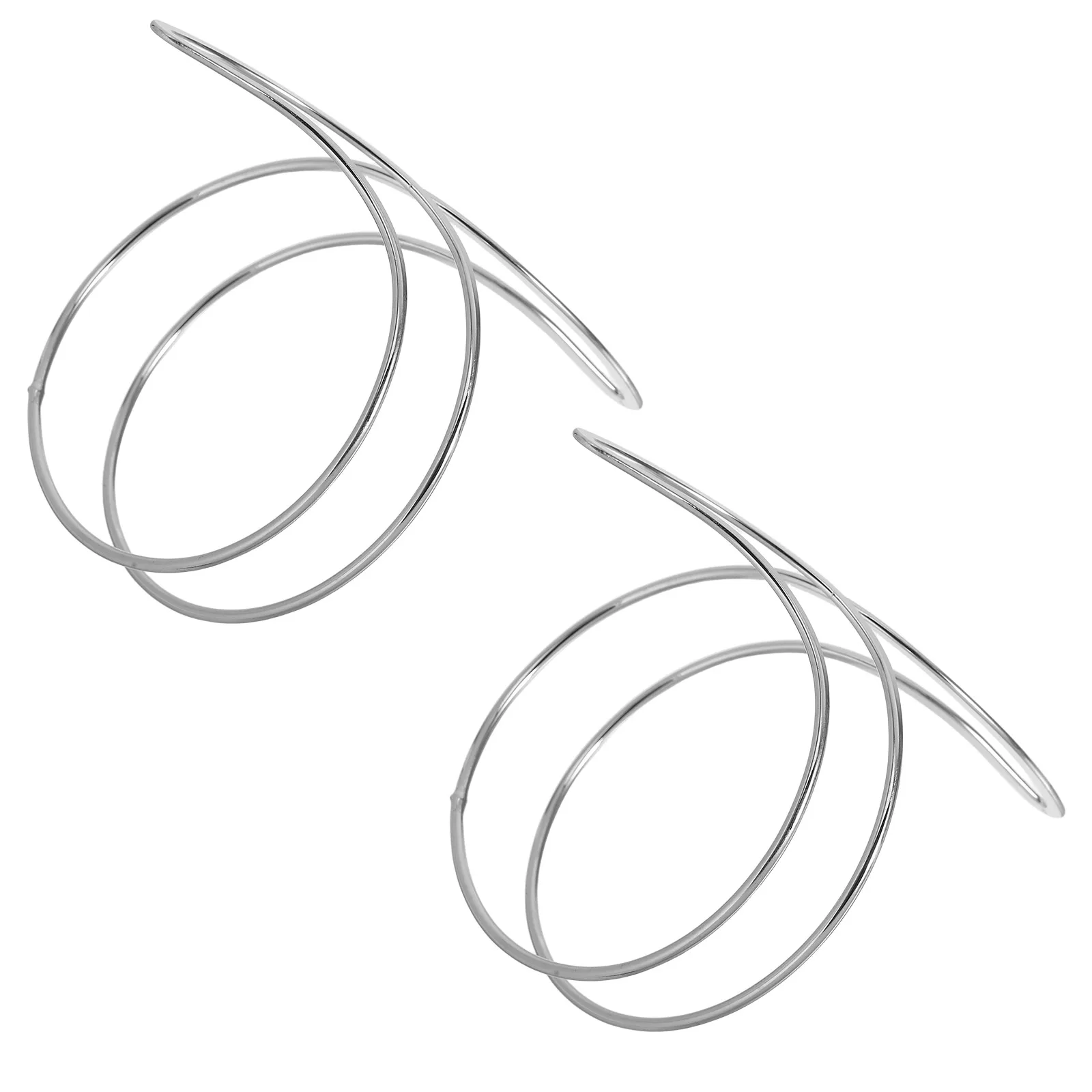 

2Pcs Moon Curtain Tiebacks Modern Metal Buckle Clips Decorative Holdbacks for Drapes Curtains Window Home Accessories