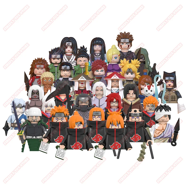 

Naruto Animation Game Peripheral Toys Karin Sasuke Itachi Kimimaro Shikamaru Mitsuki Ino Anime Action Model Figures Collection