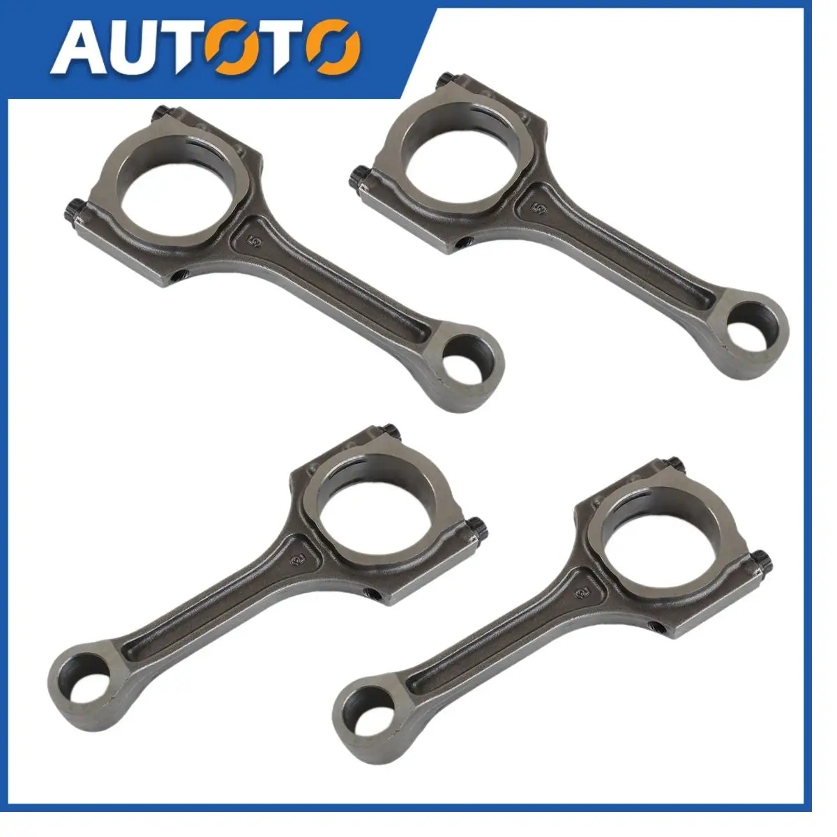

G4KE G4KC Connecting Rods For Kia Sorento Sportage Optima Hyundai Sonata Santa Azera 2.4L OE# 2351025240 23510-25240