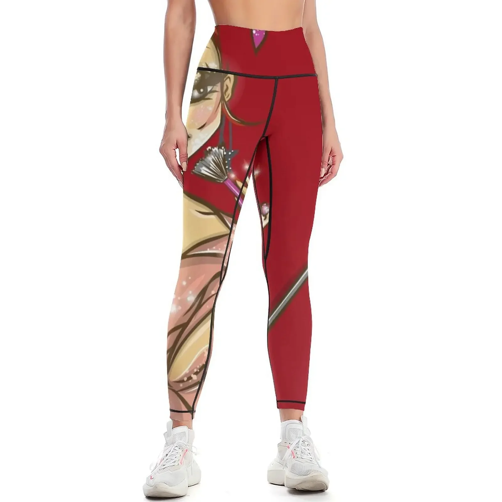 

Makeup Selfie Leggings Women's tights sport set gym top sports for gym Womens Leggings