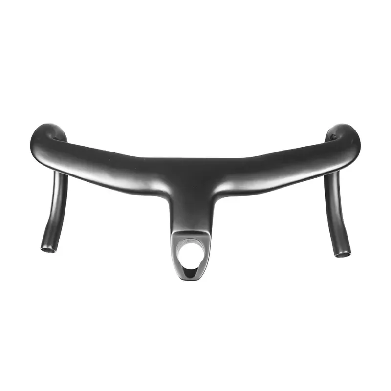 Matte UD Carbon Fiber Road Bike Handlebar Integrated One Piece Stem Bar Glossy Finish Lightweight Cycling Component for