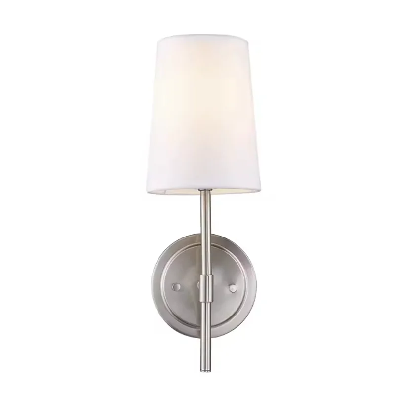 American Simple Wall Lamp E14 12W Warm White LED Bulb Traditional Design for Bedroom Corridor Livingroom Teahouse Decorate Light