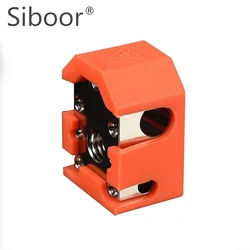 Dragon hotend v2.0 bloco aquecedor cobre extrusora bloco de calor caso dragão silicone capa meias peças impressora 3d vs v5 v6 mk8 meia