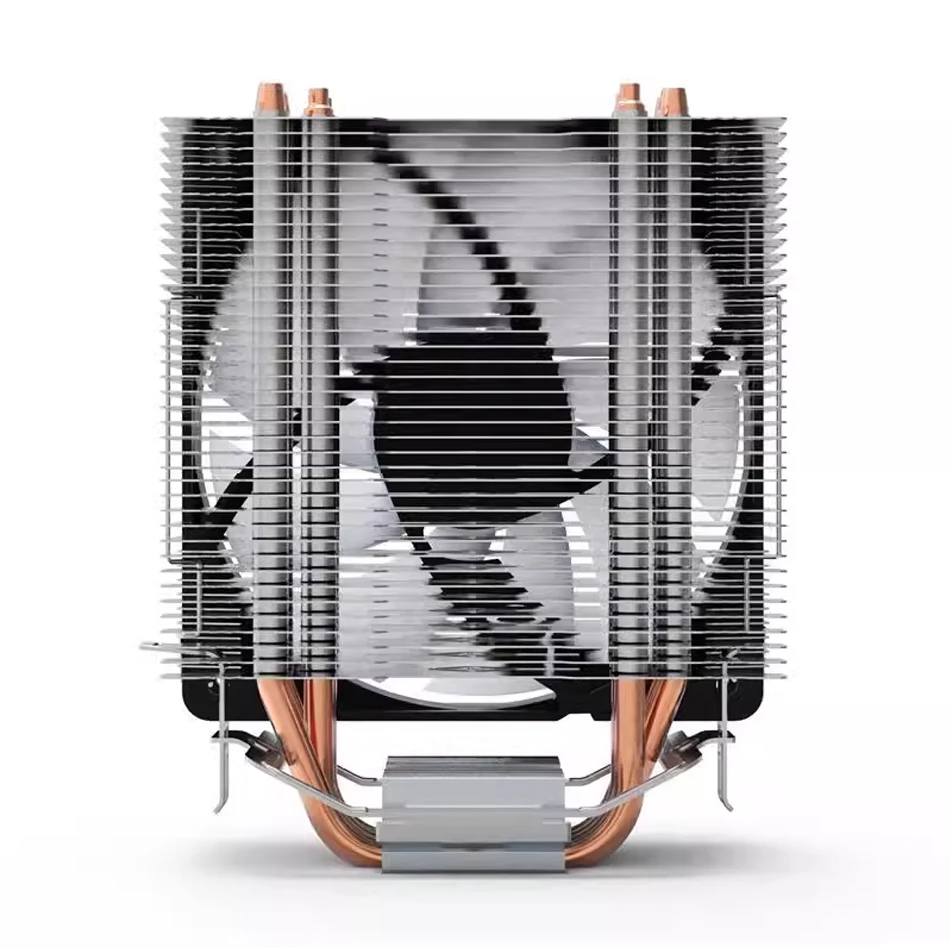 ENVINDA CPU Cooler 4 Heat Pipes PC Radiator Cooling 3PIN/4PIN PWM Silent Rgb Fan For Intel 2011 1150 1155 1156 1366 image 5