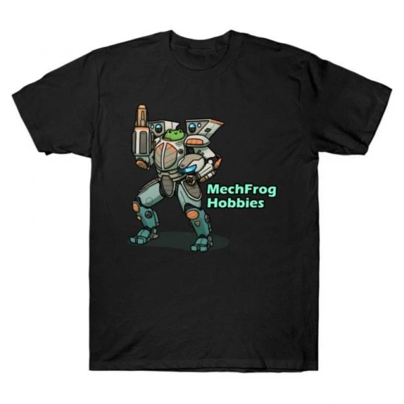 

MechFrog Mechwarrior MWO Mech Combat RPG Gift t shirt for gamer Battletech Graphic clothes Short sleeve All size tops