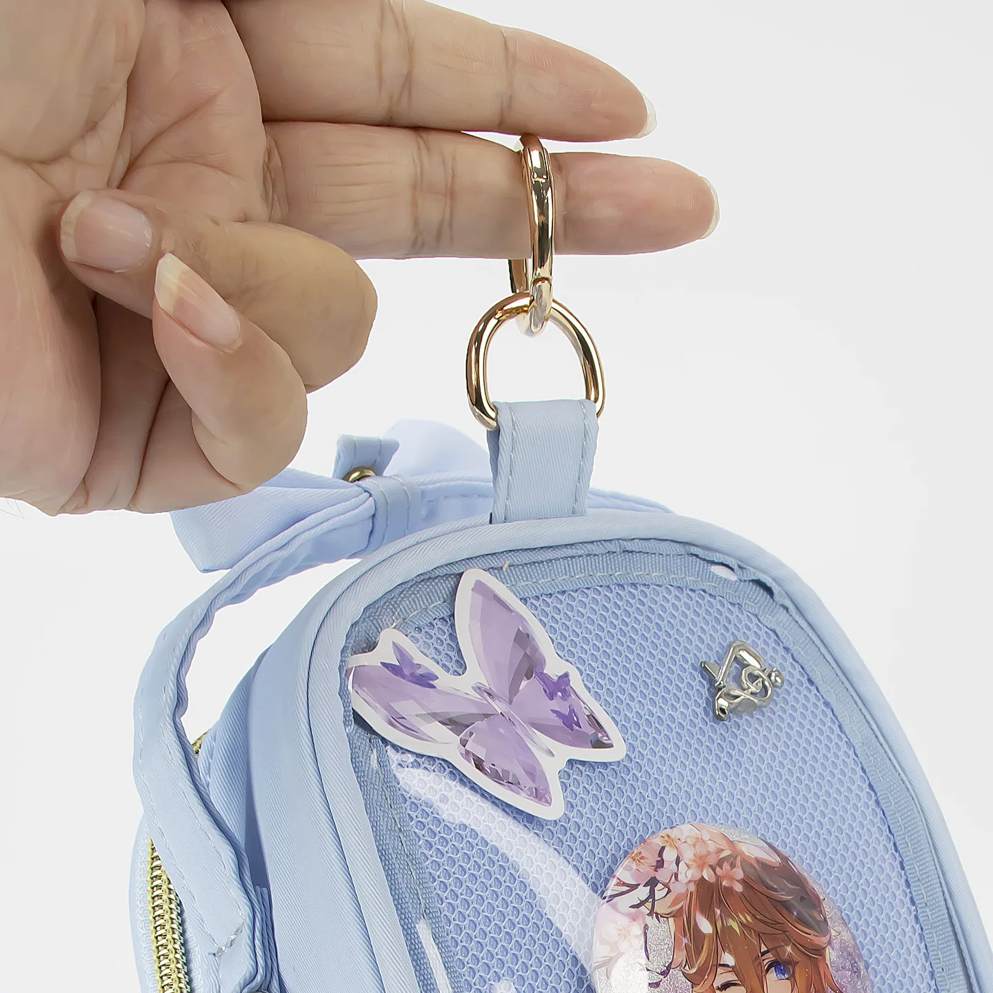 حقيبة Ita اللطيفة مع لوحة إدراج قابلة للإزالة مزدوجة شفافة للنوافذ حقيبة ساعي البريد للنساء حقائب كتف صغيرة عبر الجسم sreка