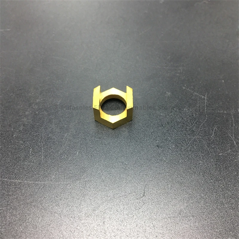 EDM Parts 130003263 Brass Sleeved Hexagonal Wafer For Charmilles ROBOFIL Series EDM Wire Cut Machine