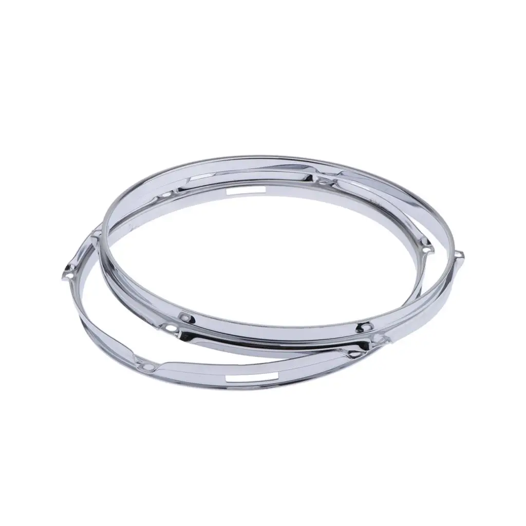 Chrome Die-cast tom Snare Rings PAIR 12 \