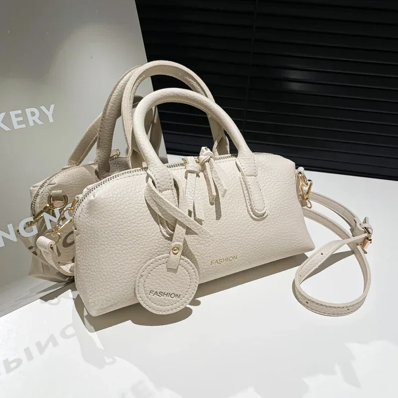 

Fashionable Solid PU Square Shoulder & Crossbody Bags Simple High Quality Versatile Sense of Luxury Handbags for Women 2025 New