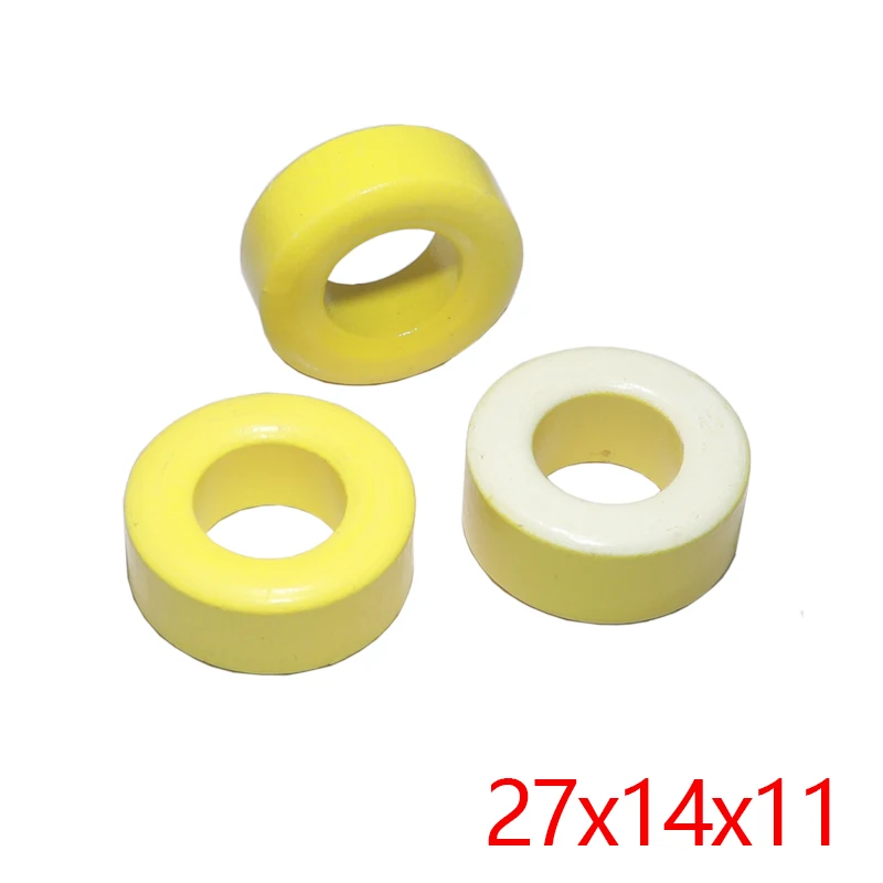 【3-1PCS】27x14x11MM Yellow and white ring, iron powder core magnetic power inductor