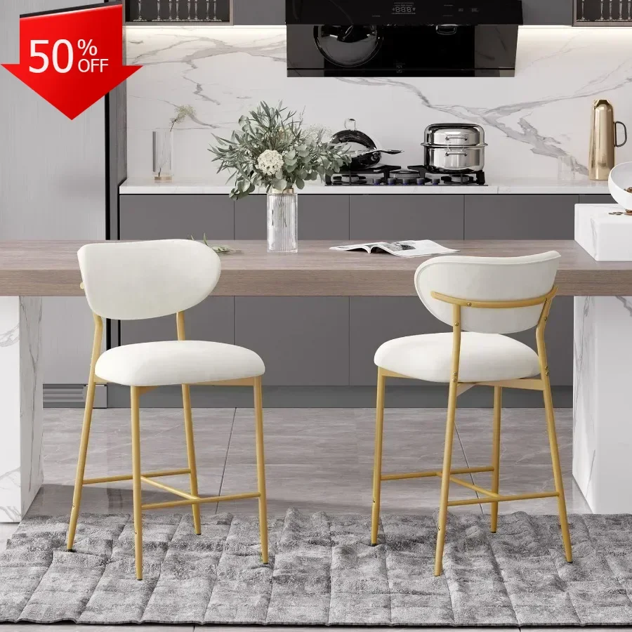 

Modern Kitchen Hokers High Kitchen Stools Barstool Transparent Chaise De Table Crіsla Counter Stool Pink Velvet Barchairs Banks