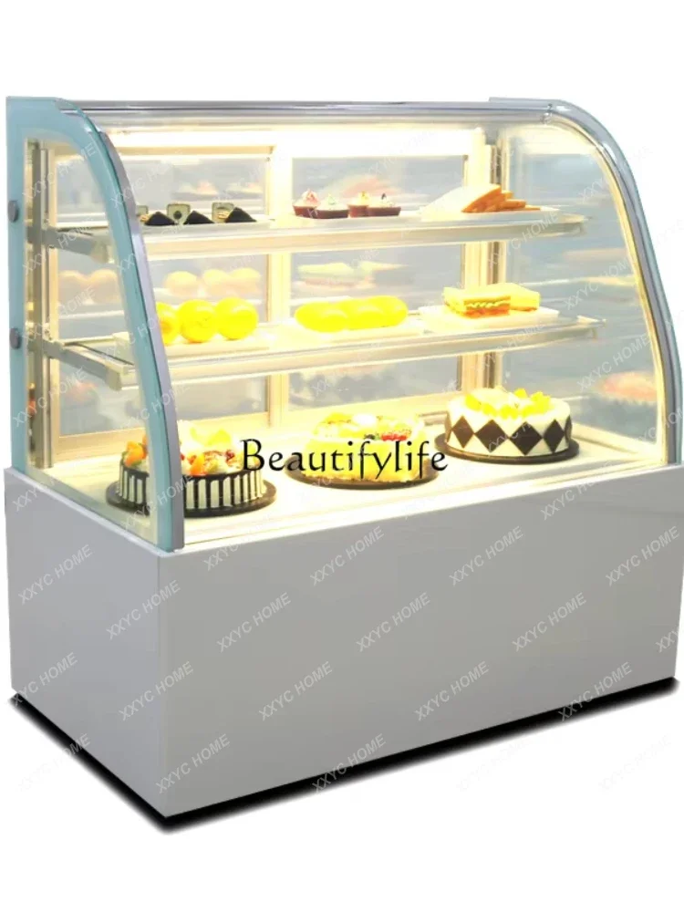 Y Refrigerated display Commercial bread Dessert Deli fruit freezer Air-cooled fresh-keeping cabinet