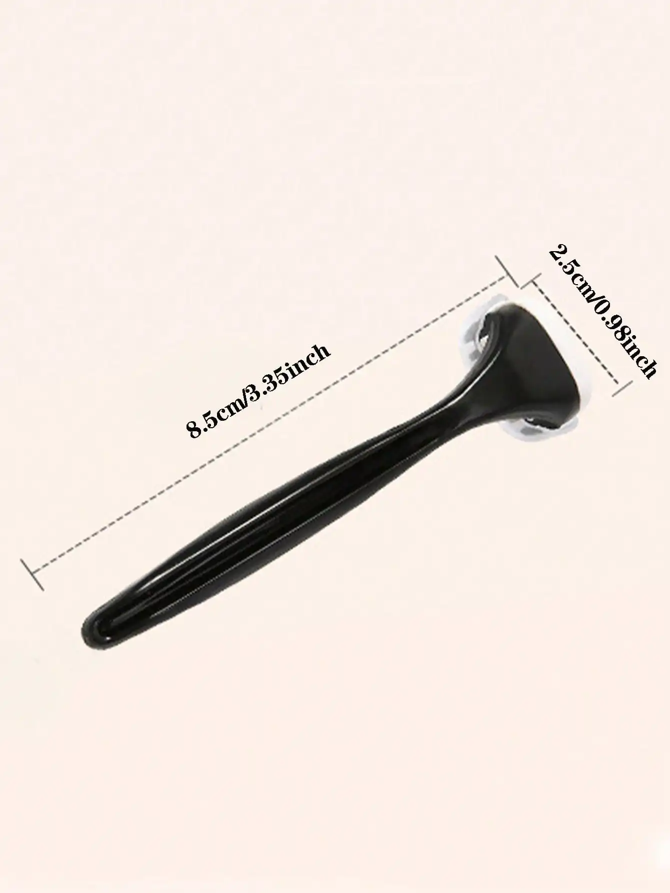 Women Portable Body Razor Transparent Pink Handle Shaver Safety Disposable Manual Hair Remover Shaving Tool for Legs Underarms