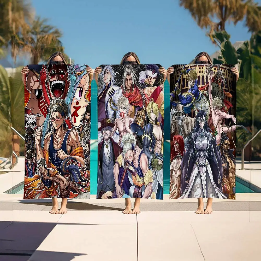 سجل راجناروك أنيمي الكرتون منشفة الشاطئ لطيف Kawaii غرفة ديكور حمام الفتيات الأطفال مناشف اليد للحمام دش