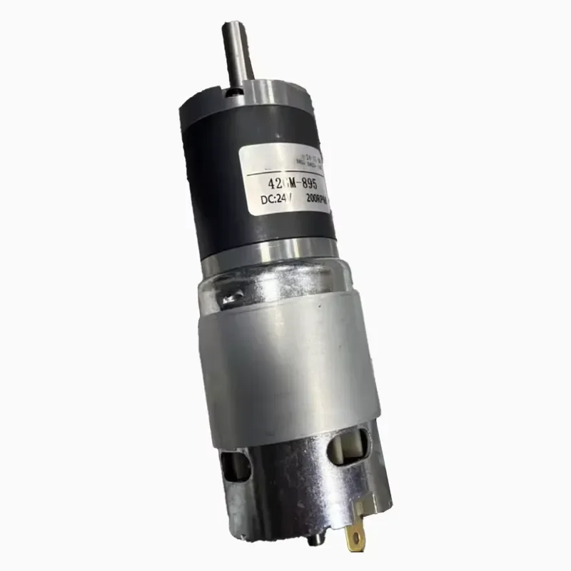 MAX 42mm DC Planetary Gear Reducer Motor 12V/24V 172KG Torque High-Power Adjustable Speed CCW Fan Use IP55 Flange Mount