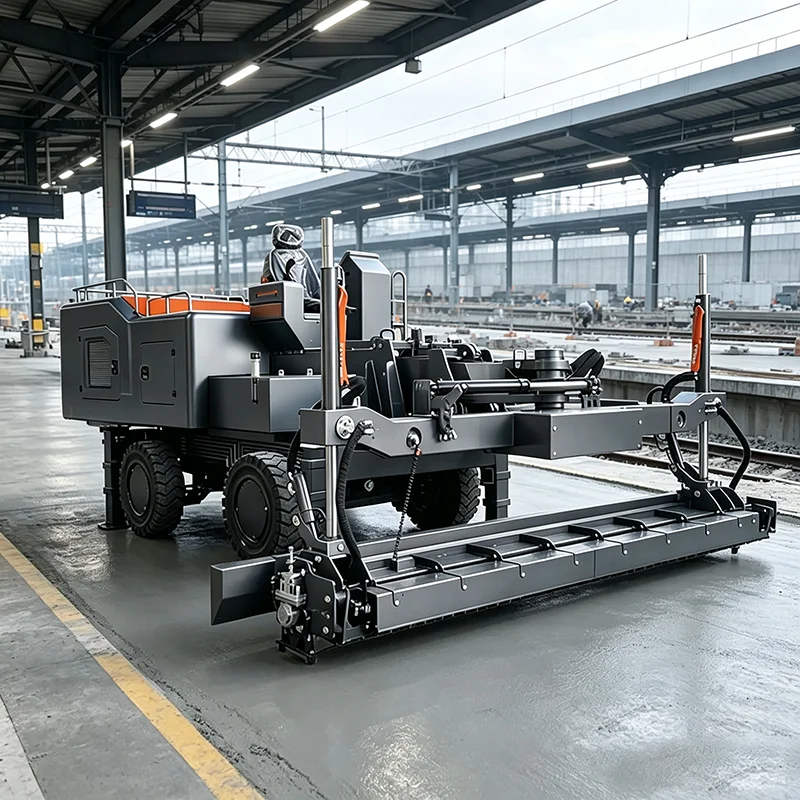 Concrete Laser Screed Machine Auto Laser Leveling Screeder Indoor
