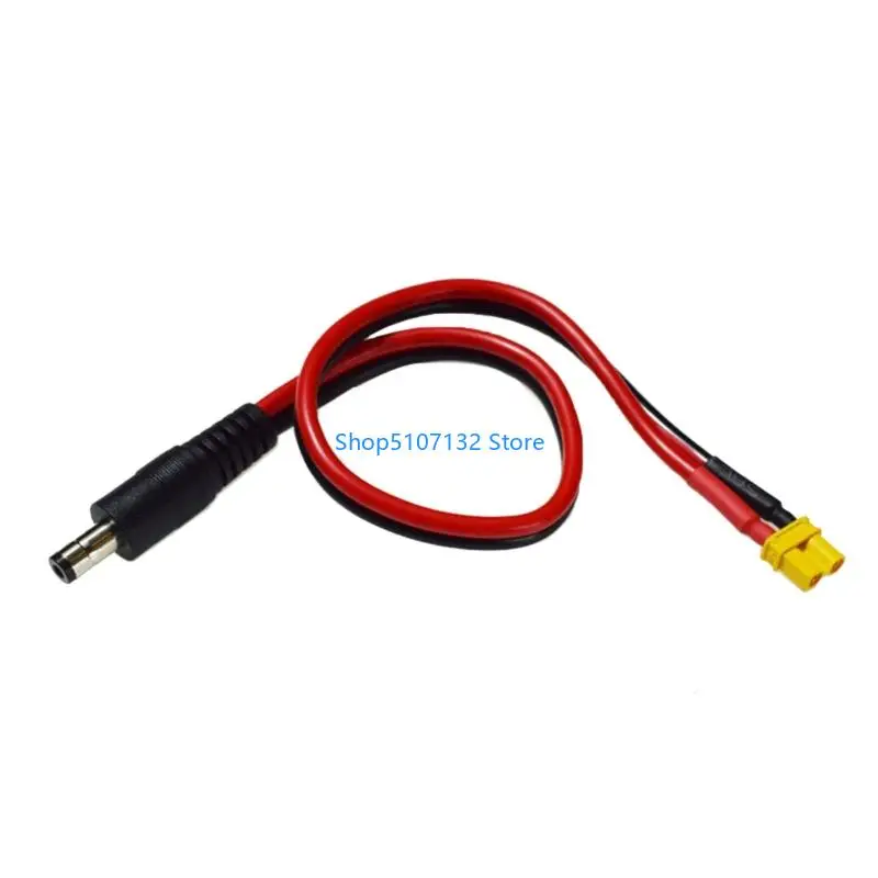 87HD Flexible Silicone DC5521 Male XT30 Female Wire For Solar Panel Charging System