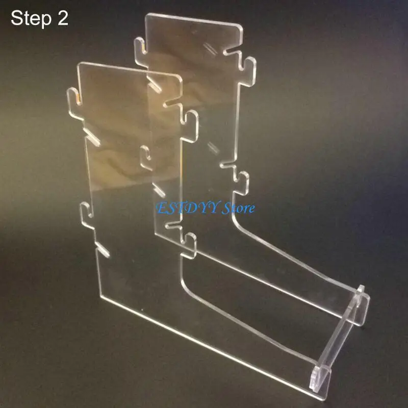 G6DE MTG Games Quality Acrylic Transparent Tower DND Acrylic Transparent Tower DIY Board Game RPG Rolling Tower
