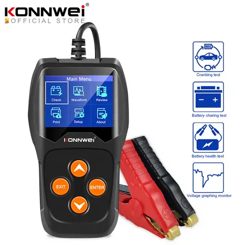 KW600 Car Battery Tester KONNWEI