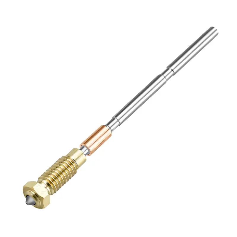 ABZW For Prusa MK4 For 3D Printer 0.4Mm All Metal One-Piece Hardened Steel Hotend Nozzle Durable Replacement Part