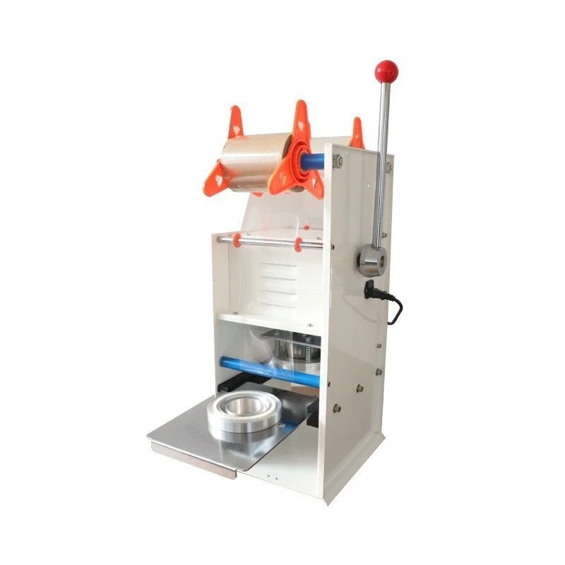 

Desktop, automatic, milk tea, milk, soy milk, plastic cup, cup sealing machine